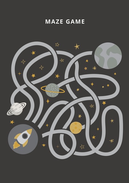 Maze Game - Rocket