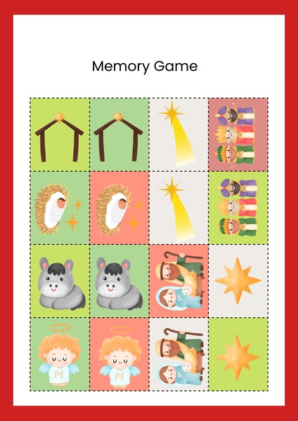 Memory Game - Christmas