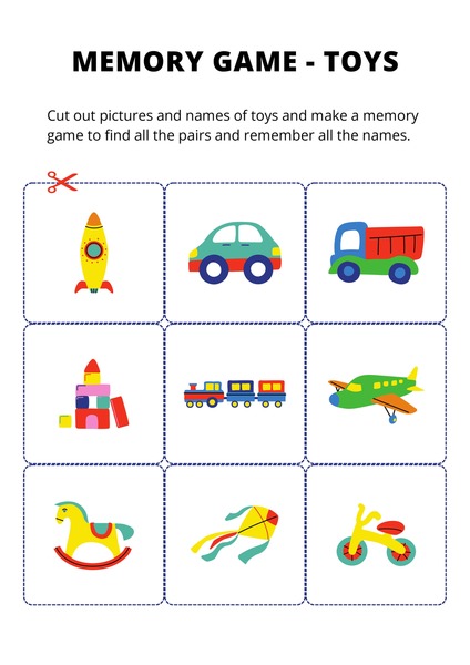 Memory Game - Toys