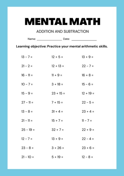 Mental Math v.4