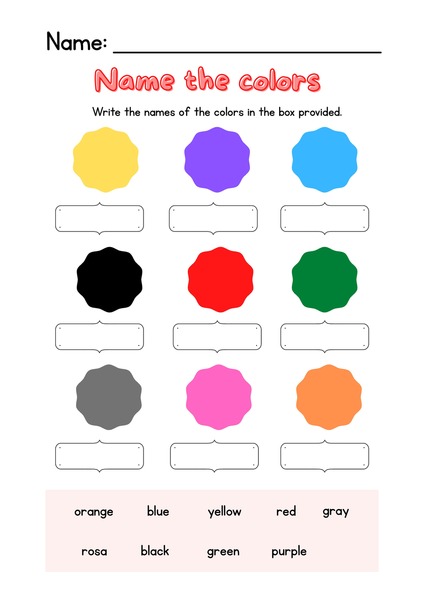 Name the Colors