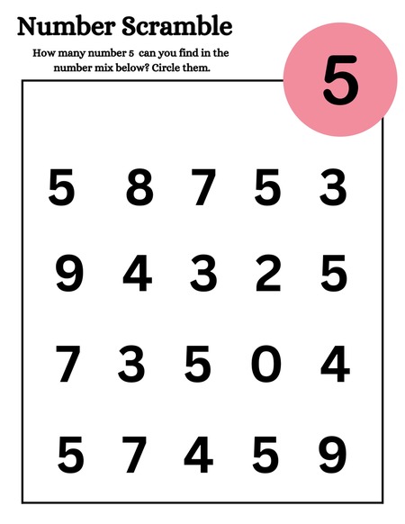 Number Scramble