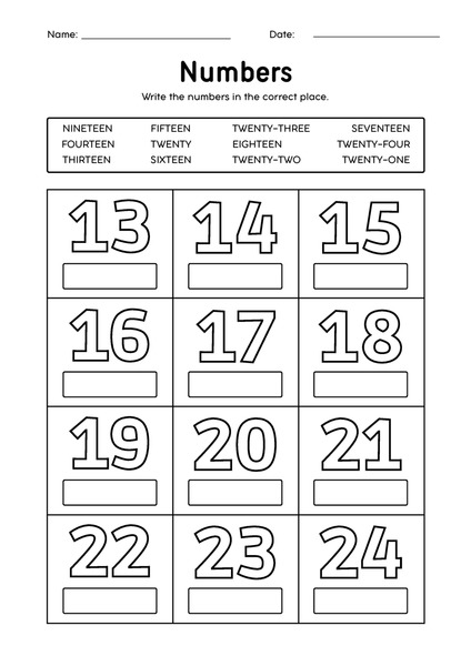 Numbers