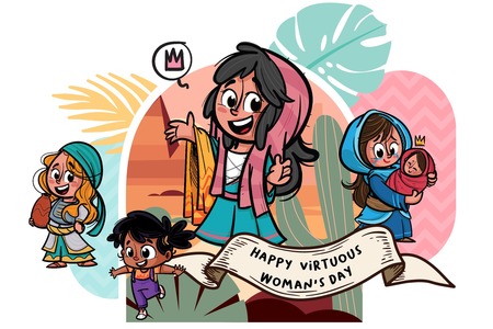 Poster - Happy Virtuous Woman's Day