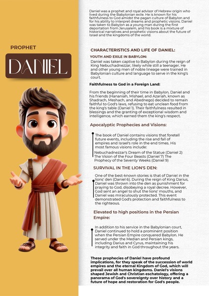 Prophet Daniel