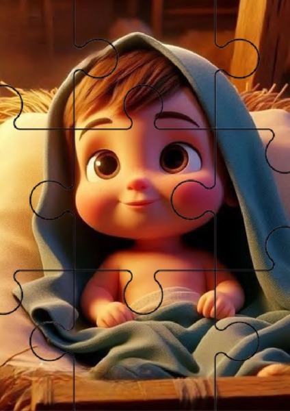 Puzzle - Baby Jesus v.2