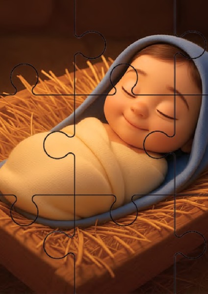 Puzzle - Baby Jesus v.3