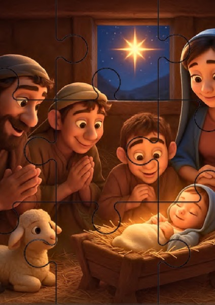 Puzzle - Baby Jesus v.4