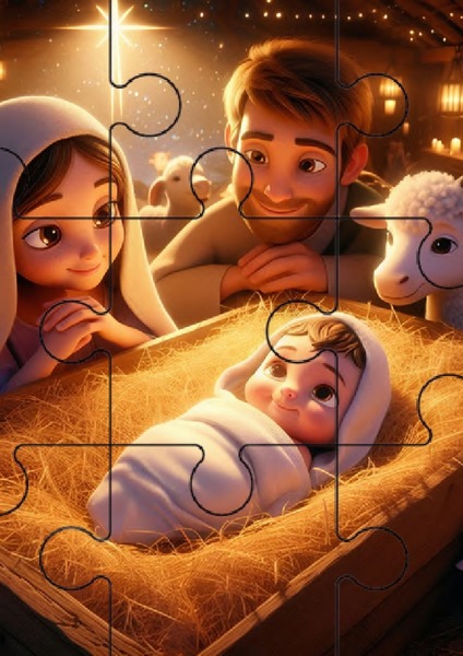 Puzzle - Baby Jesus