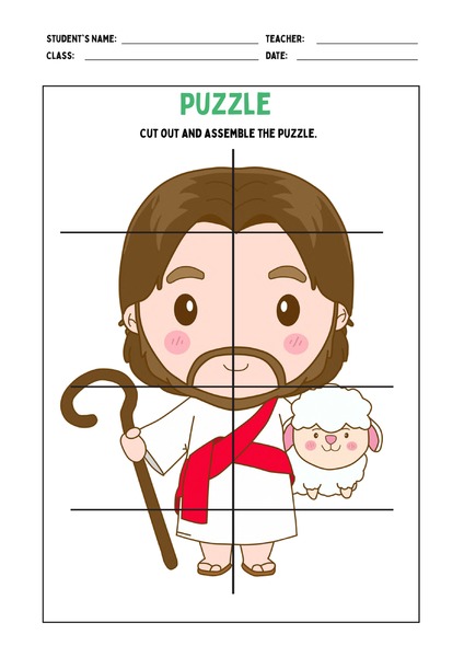 Puzzle - Jesus v.3