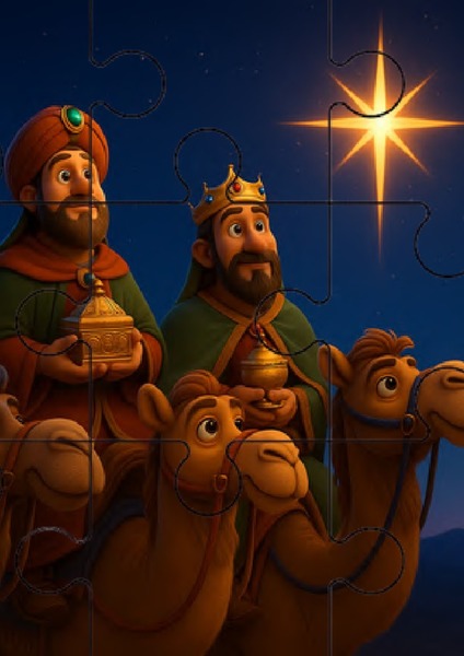 Puzzle - The Wise Men from the East