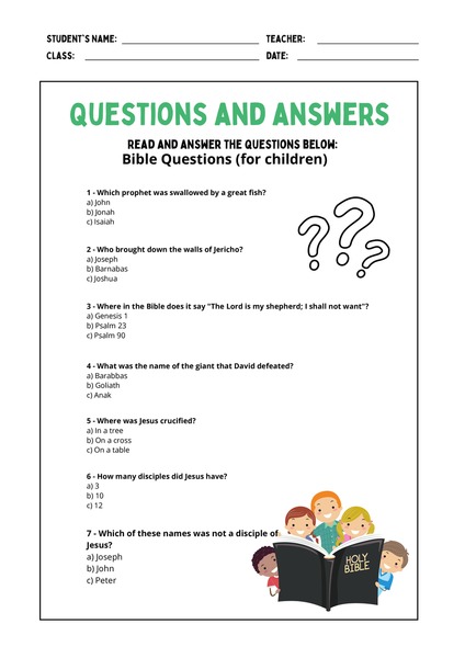 Questions and Answers