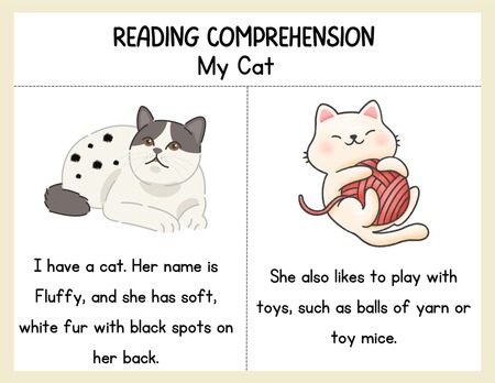 Reading Comprehension Worksheets v.4