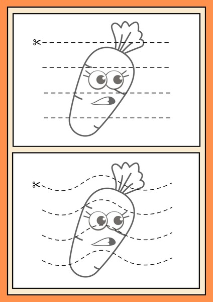 Scissors Skills - Carrot