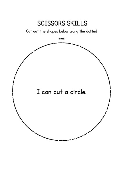 Scissors Skills - Circle