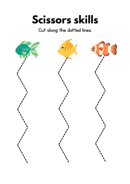 Scissors Skills - Fish