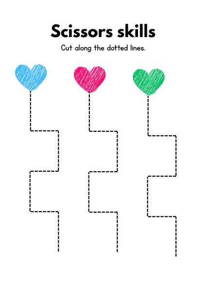 Scissors Skills - Heart