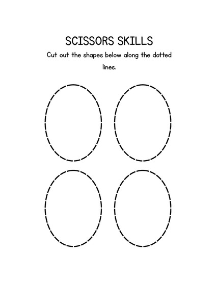 Scissors Skills - Oval v.2