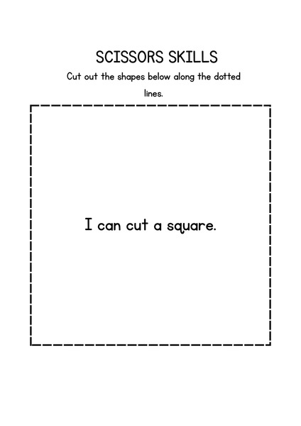 Scissors Skills - Square