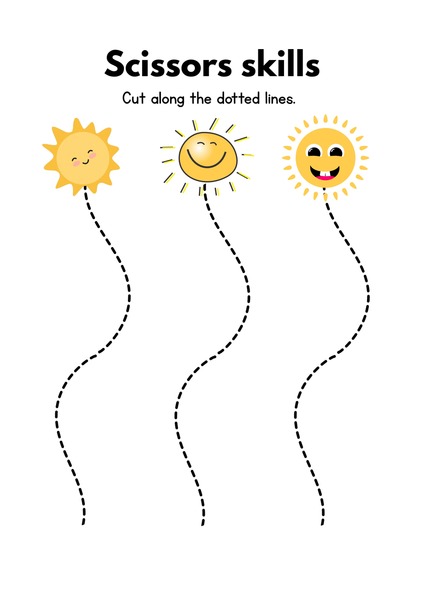 Scissors Skills - Sun