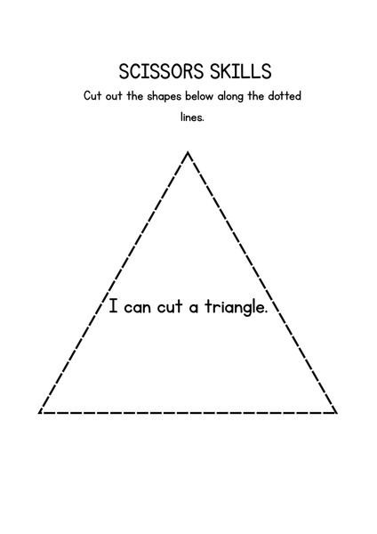 Scissors Skills - Triangle