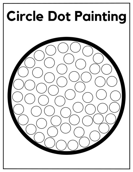 Shapes Dot Painting