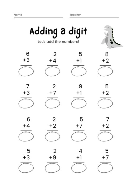 Single-Digit Addition