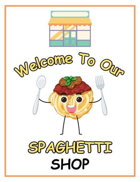 Spaghetti Shop Dramatic Play