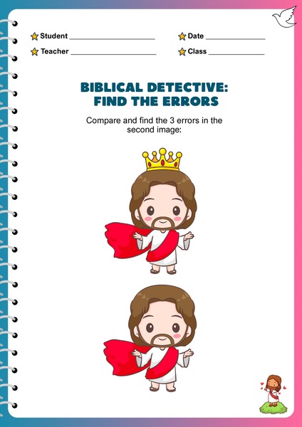 Spot the Differences - King Jesus