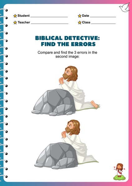 Spot the Differences - Prayer