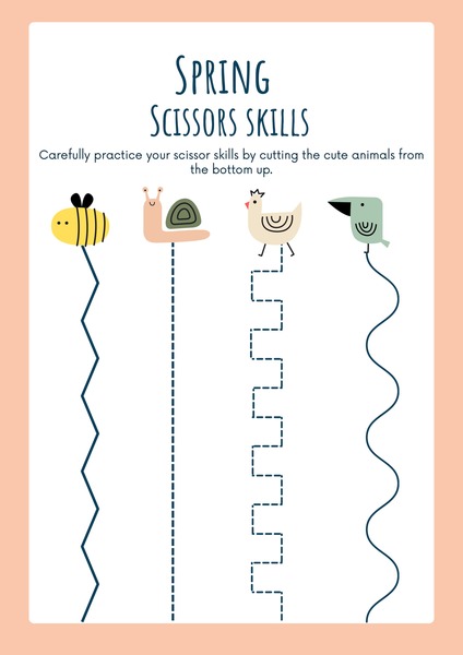 Spring - Scissor Skills