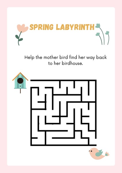 Spring Labyrinth