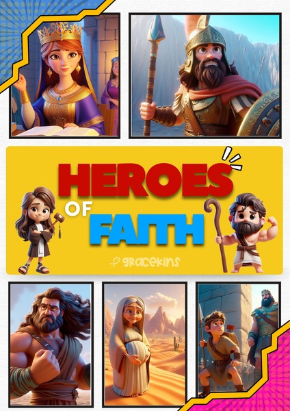 Sticker Album - Heroes of the Faith