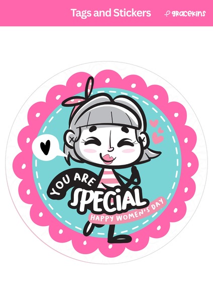 Tags and Stickers - You Are Special v.2