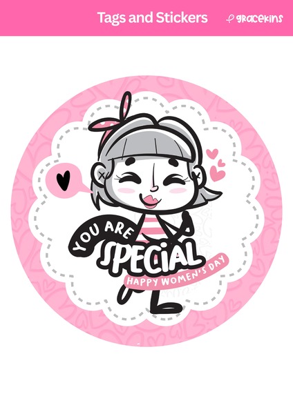 Tags and Stickers - You Are Special