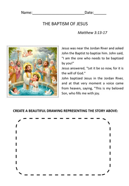 The Baptism of Jesus