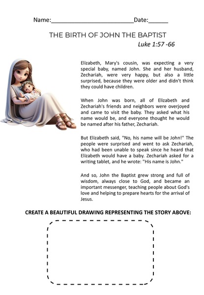 The Birth of John the Baptist