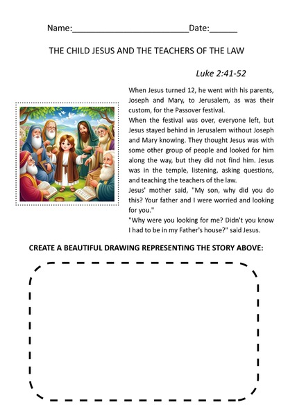 The Child Jesus and the Teachers of the Law