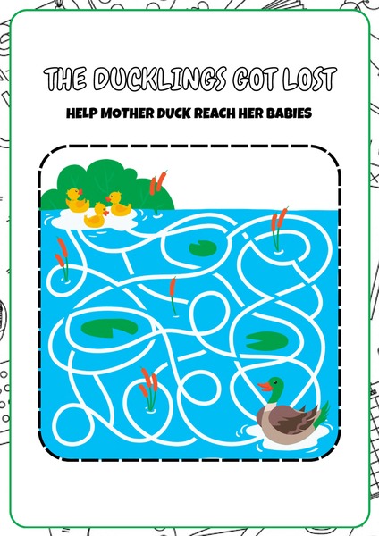 The Ducklings Got Lost