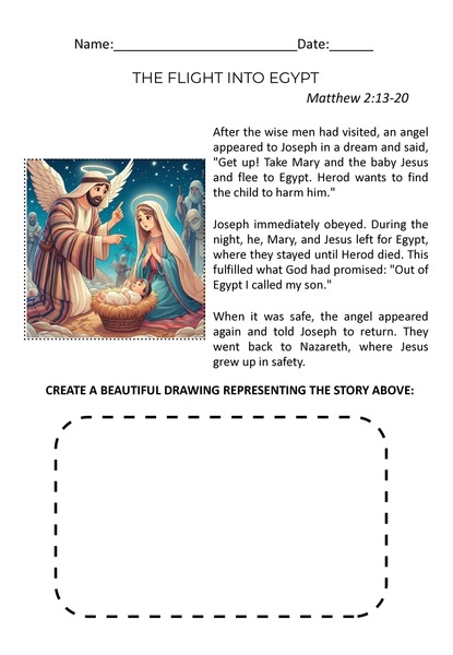 The Flight into Egypt