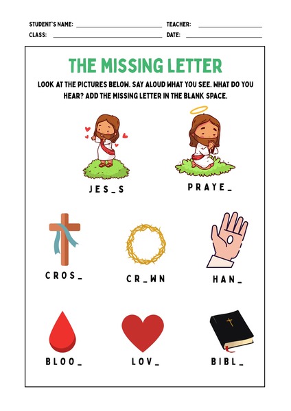 The Missing Letter v.2