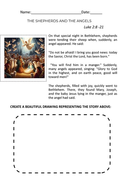 The Shepherds and the Angels