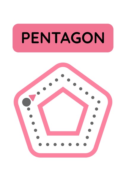 Trace the Line - Pentagon