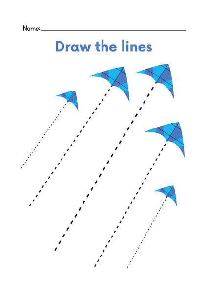 Trace the Lines - Kite