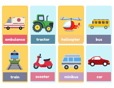 Vehicles Flashcards