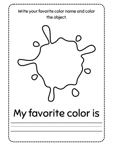 Write Your Favorite Color
